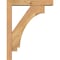 Ekena Millwork Imperial Block Smooth Bracket w/ Offset Brace, Western Red Cedar, 3 1/2"W x 14"D x 18"H BKT0402X14X18IMP05SWR - alternate 4